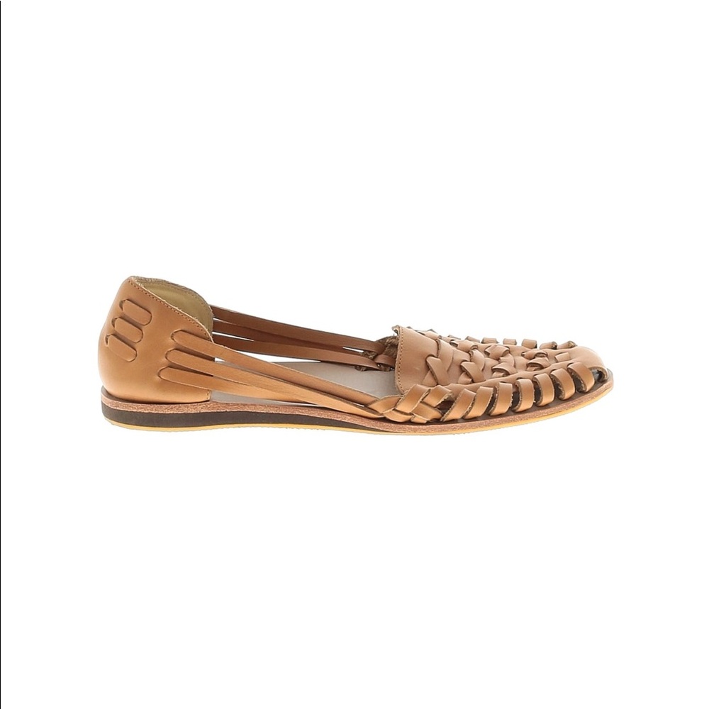 Nisolo huarache leather flats